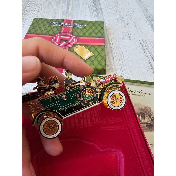 White House Howard Taft 2012 car metal ornament Xmas tree automobile Americana p - Picture 11 of 12